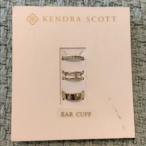 Kendra Scott Preston Gold Ear Cuffs